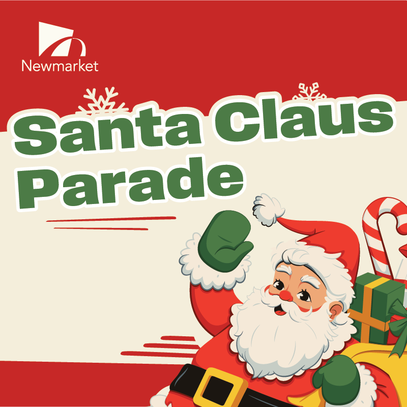 santa claus lane button